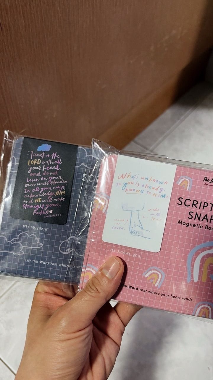 Customer photo review of Fruit of the Spirit Pack (9pcs)