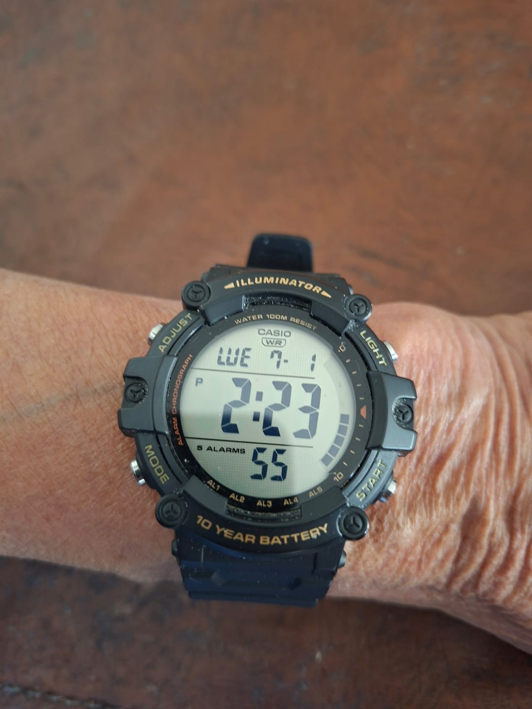 Customer photo review of Reloj Casio Vintage AE-1500WHX-1AVDF Negro