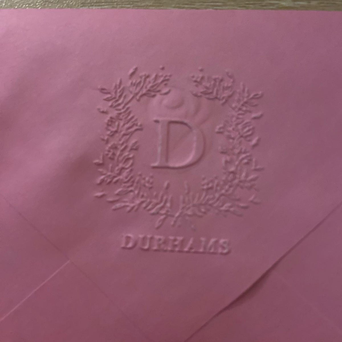 Customer photo review of Monogram Embosser