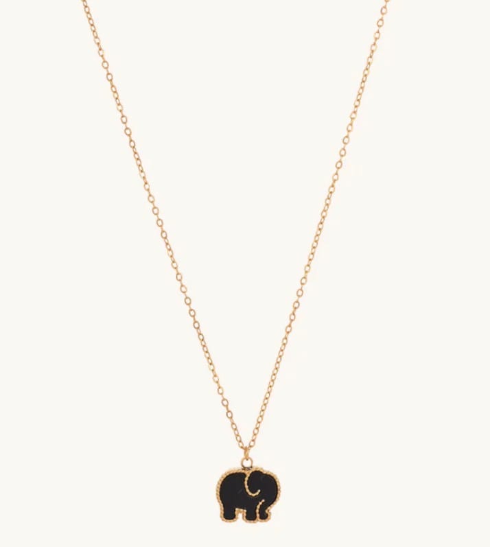 Customer photo review of Little Heffalump Necklace