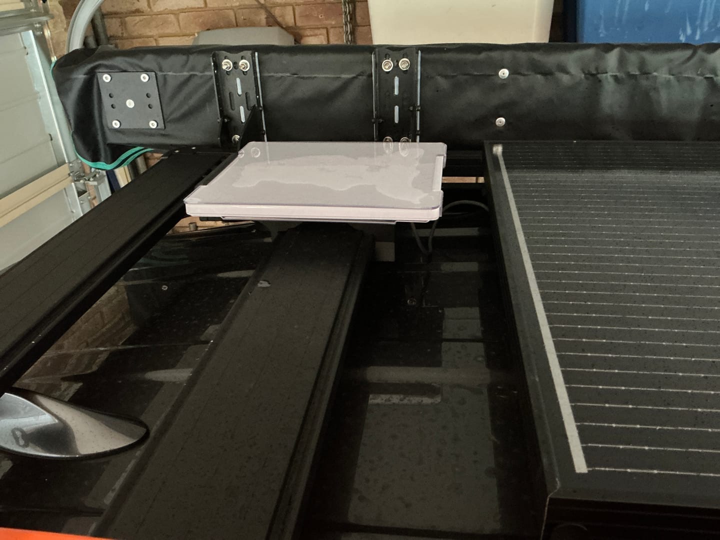 Customer photo review of Outcamp ARB Base Rack Mount for Starlink Mini | 4WD Roof Rack | Australia