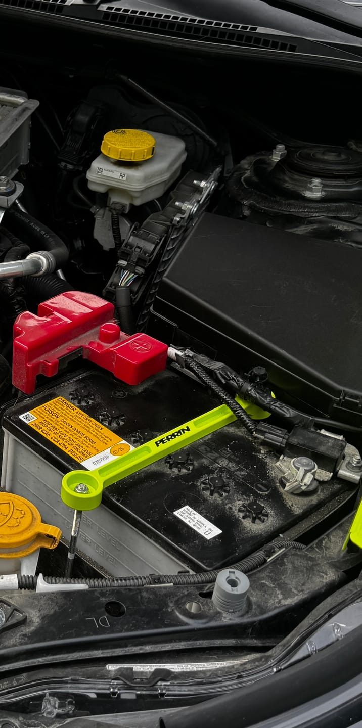 Customer photo review of Battery Tie Down