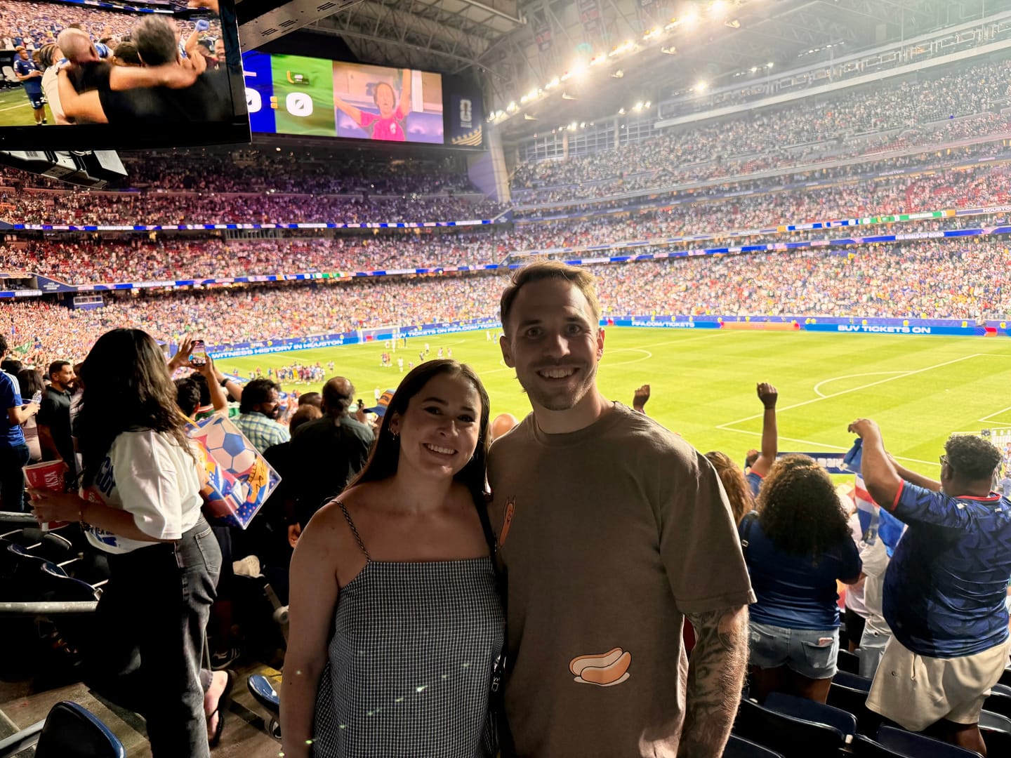 Customer photo review of Hotdog Dive — Premium Tee