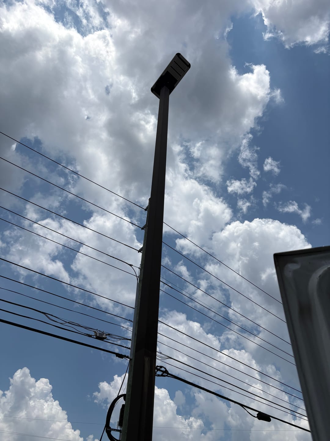 Customer photo review of 300W Solar Street Light 30000 Lumens