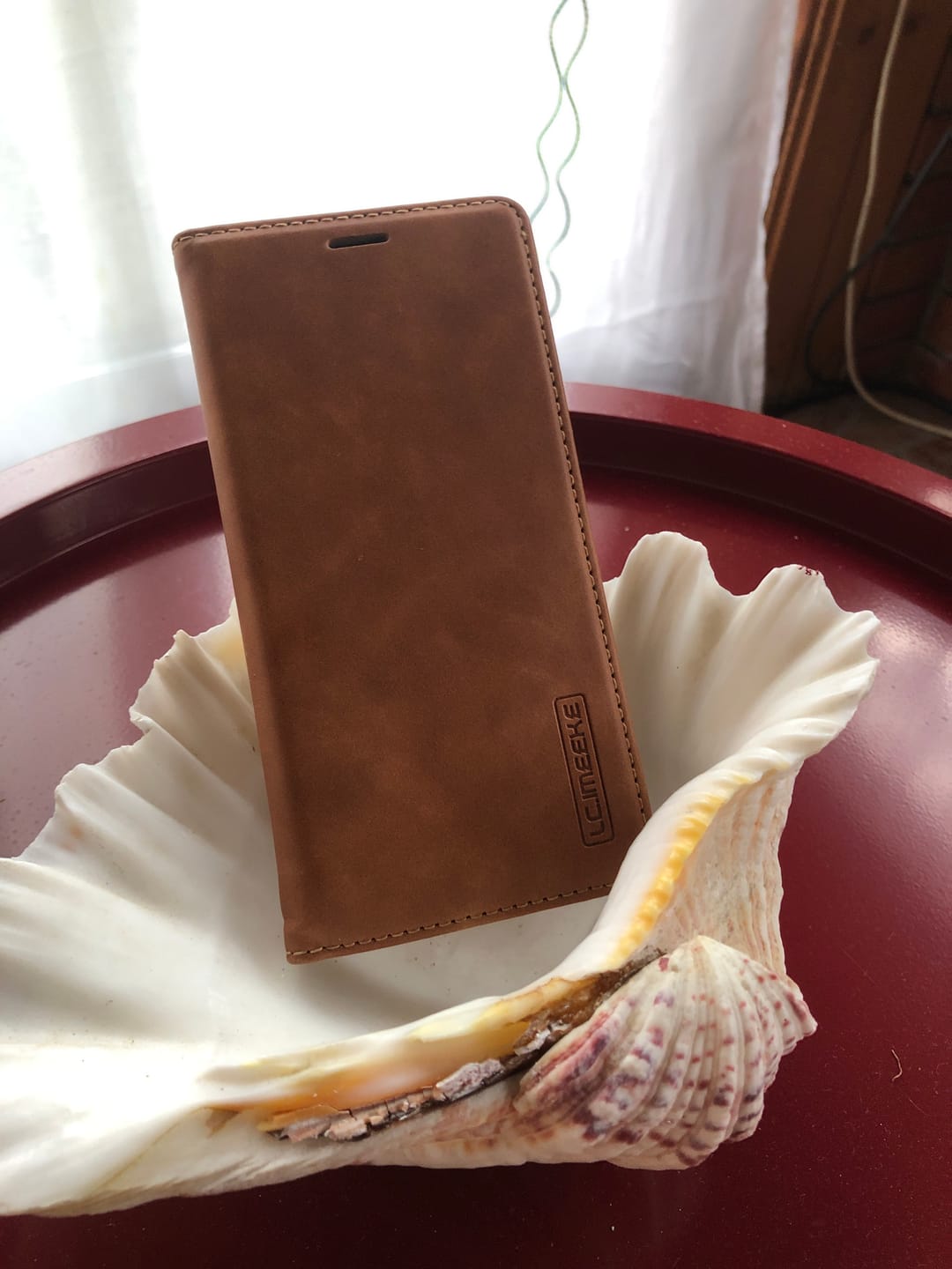 Customer photo review of iPhone Xs / X - Stand Flip Case Hülle