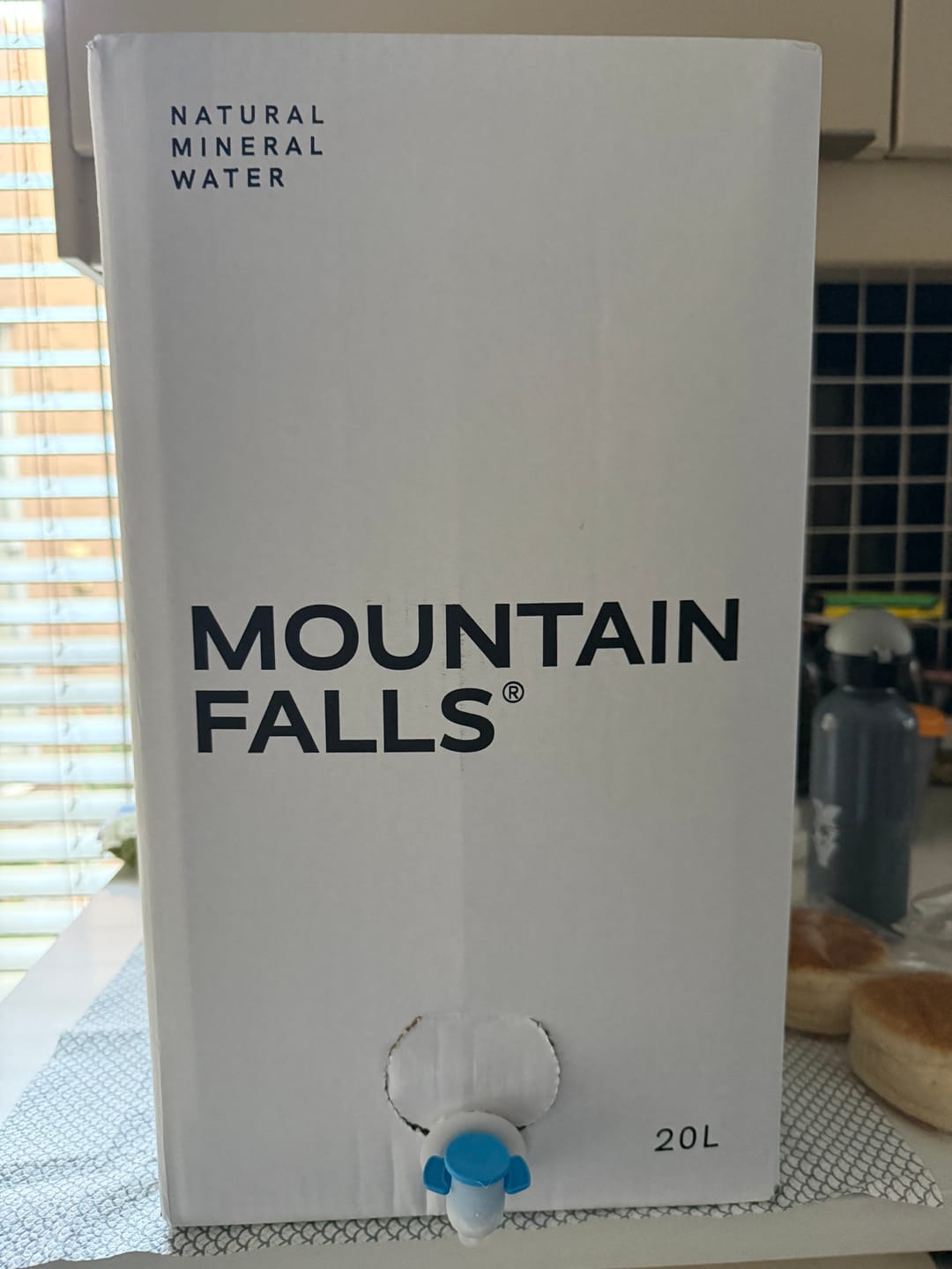 Customer photo review of AcquaBox by Mountain Falls 20L – STILL Mineral Water (on tap Bag-in-Box)