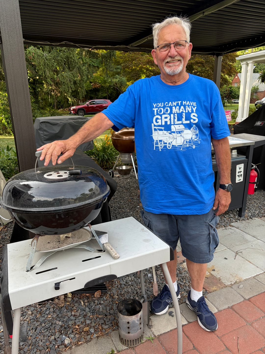Customer photo review of Too Many Grills T-Shirt