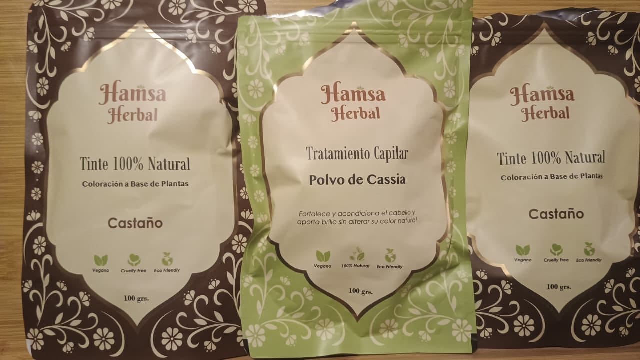 Customer photo review of Tinte 100% Natural - Castaño