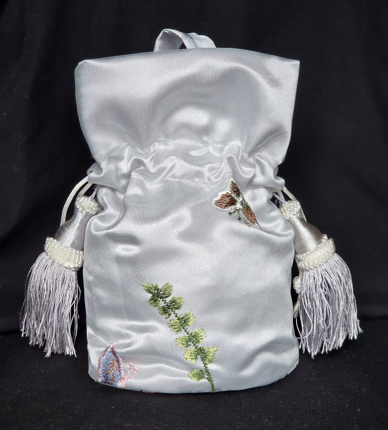 Customer photo review of Liquid Satin Fabric