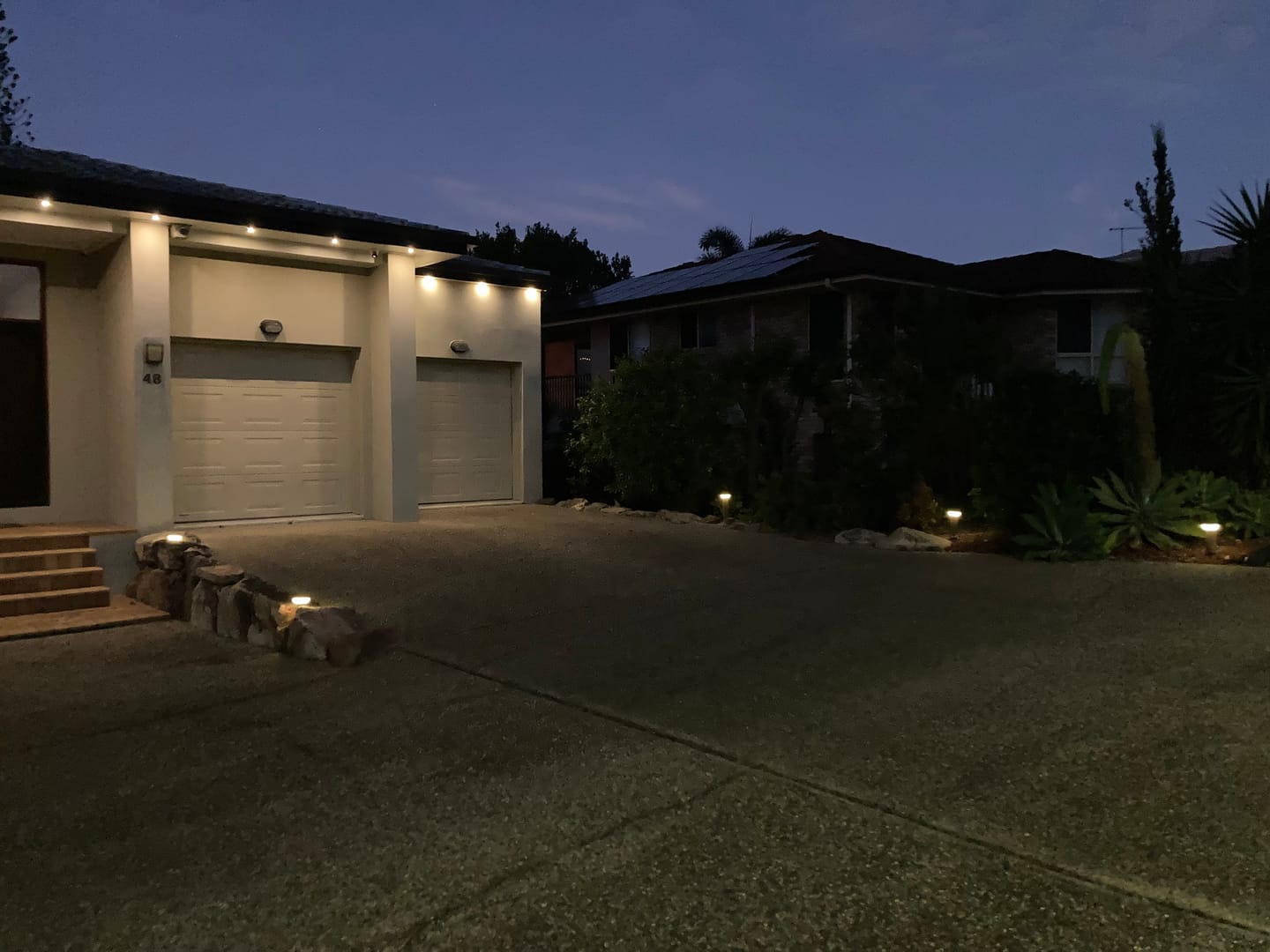 Customer photo review of SolaGarden™ Cordless Outdoor Spot Lights