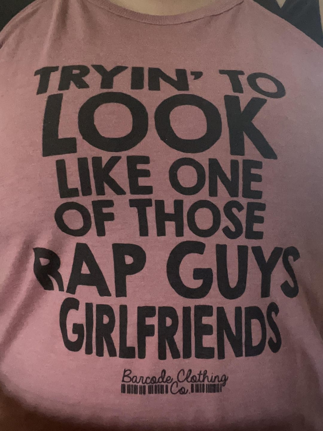 Customer photo review of Rap Guys Girlfriends Rocker Tank