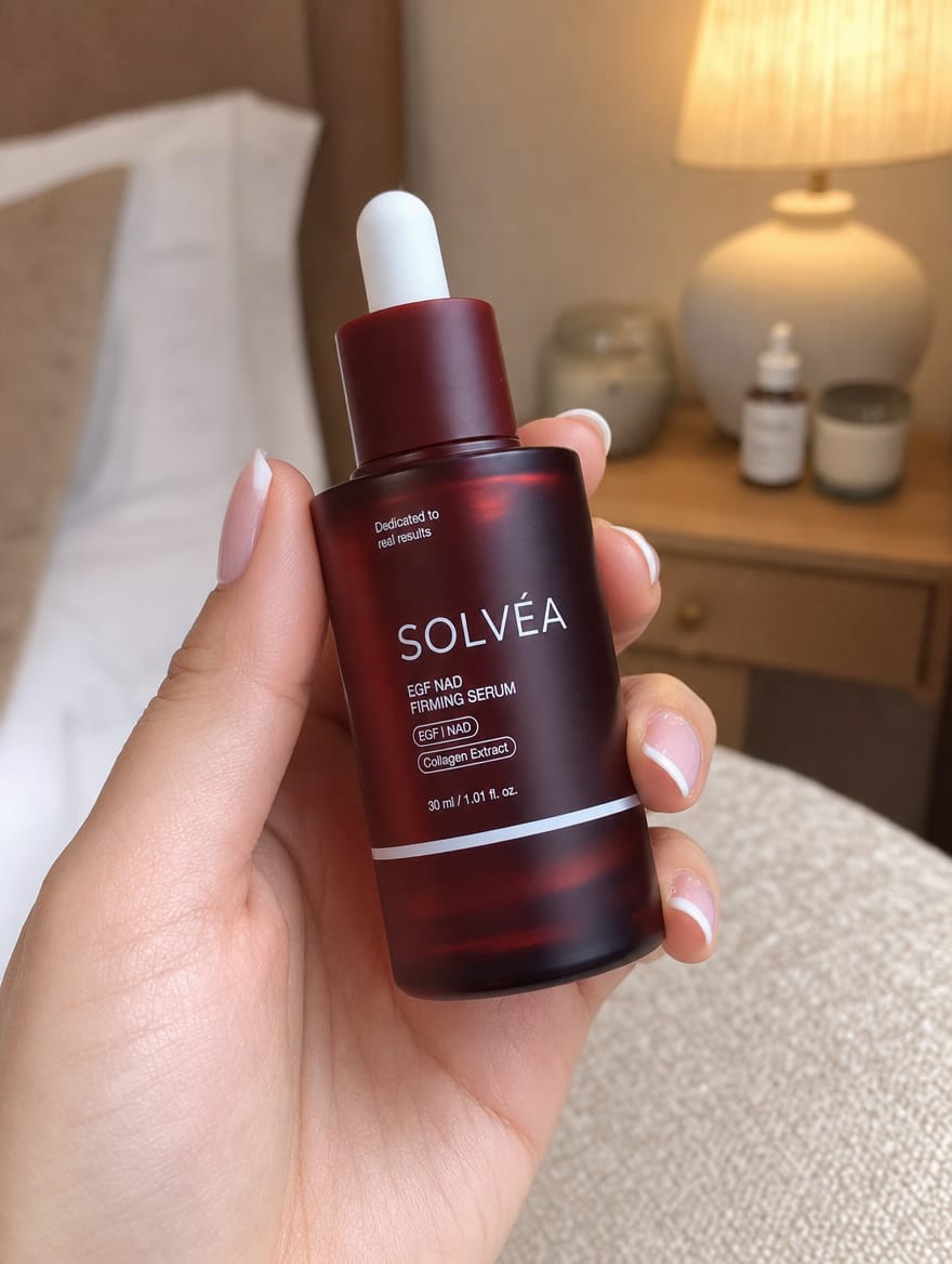 Customer photo review of NAD+ Serum