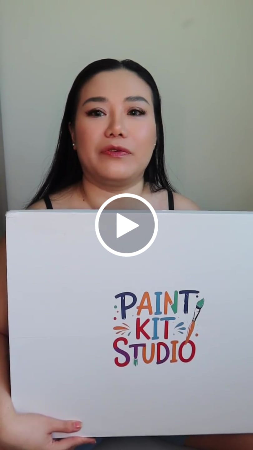 Customer video review of Wildflower Bouquet Paint By Numbers Kit