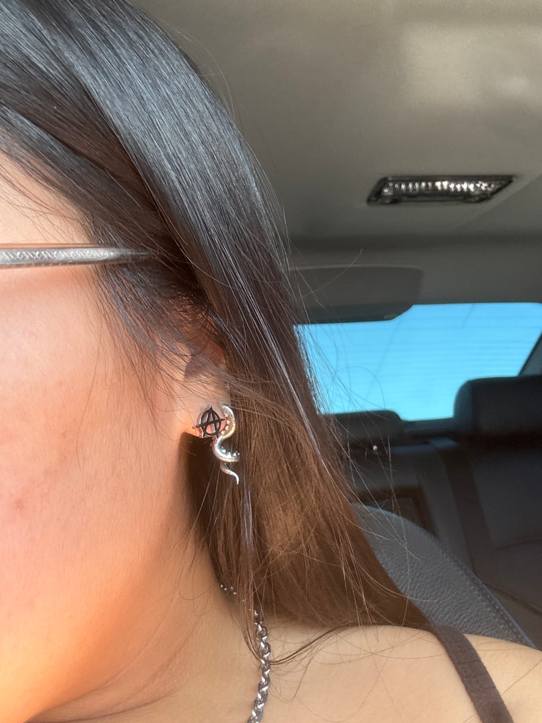 Customer photo review of ANARCHY EARRING
