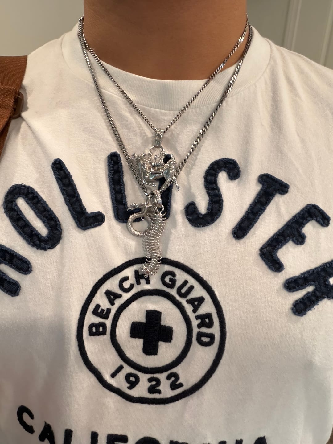 Customer photo review of CENTIPEDE PENDANT