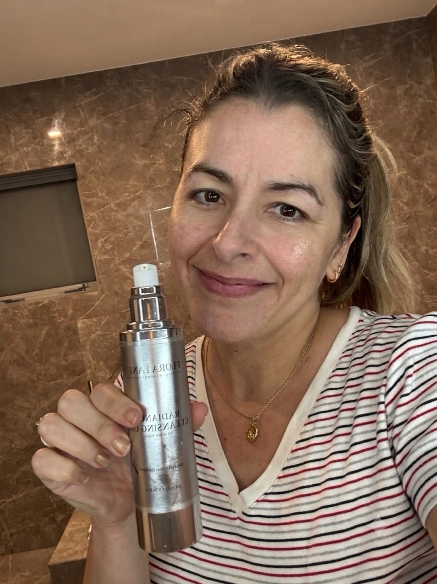 Customer photo review of Radiance Cleansing Oil