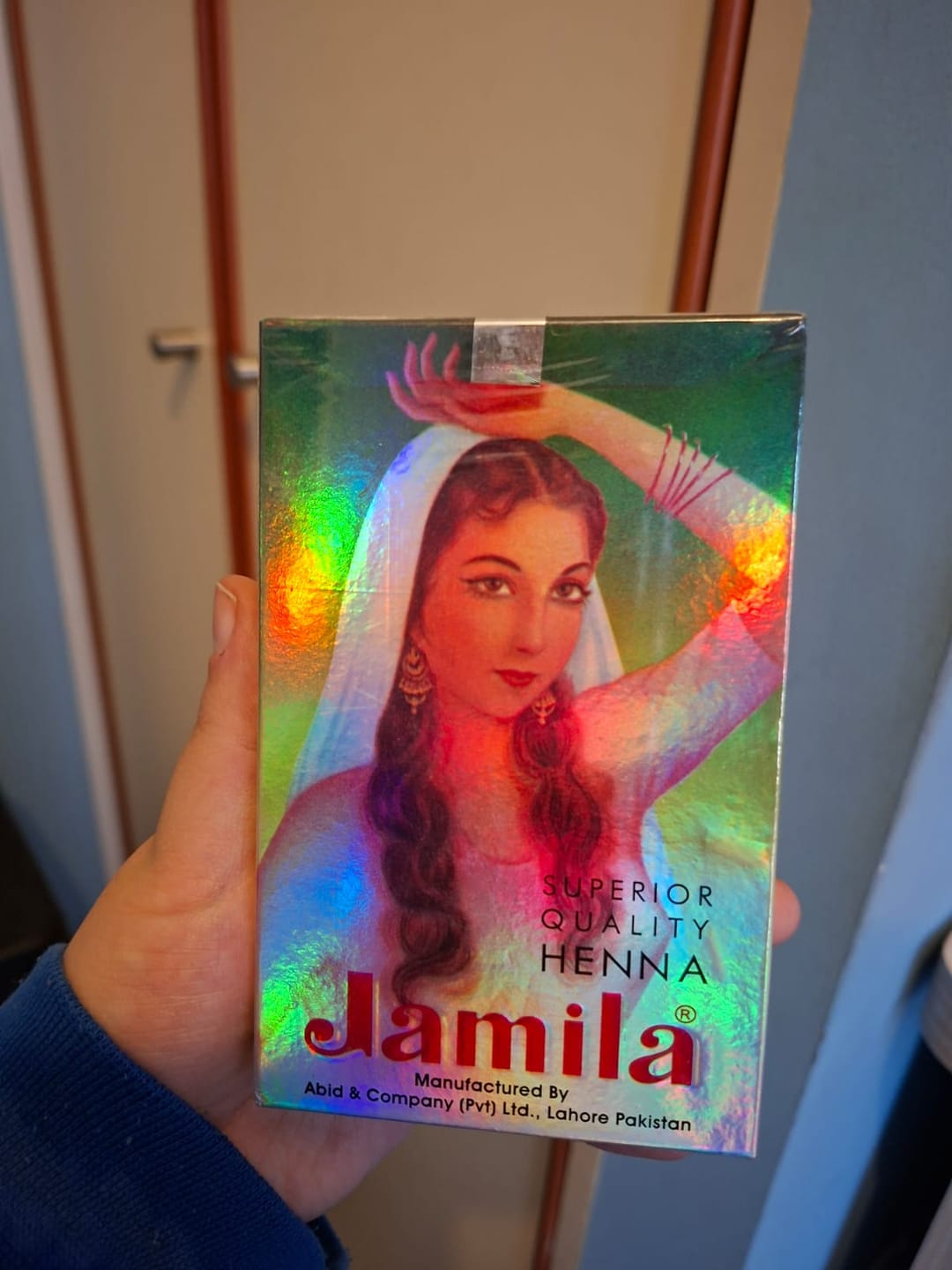 Customer photo review of Henna Jamila BAQ Premium - Cobrizo Intenso y Duradero
