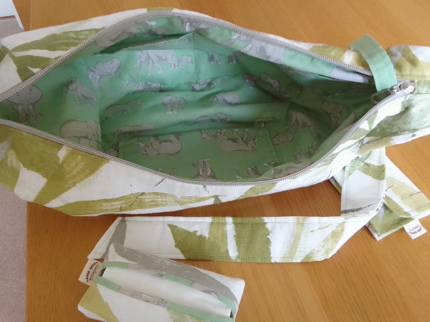 Customer photo review of Elephant Family Polycotton Fabric