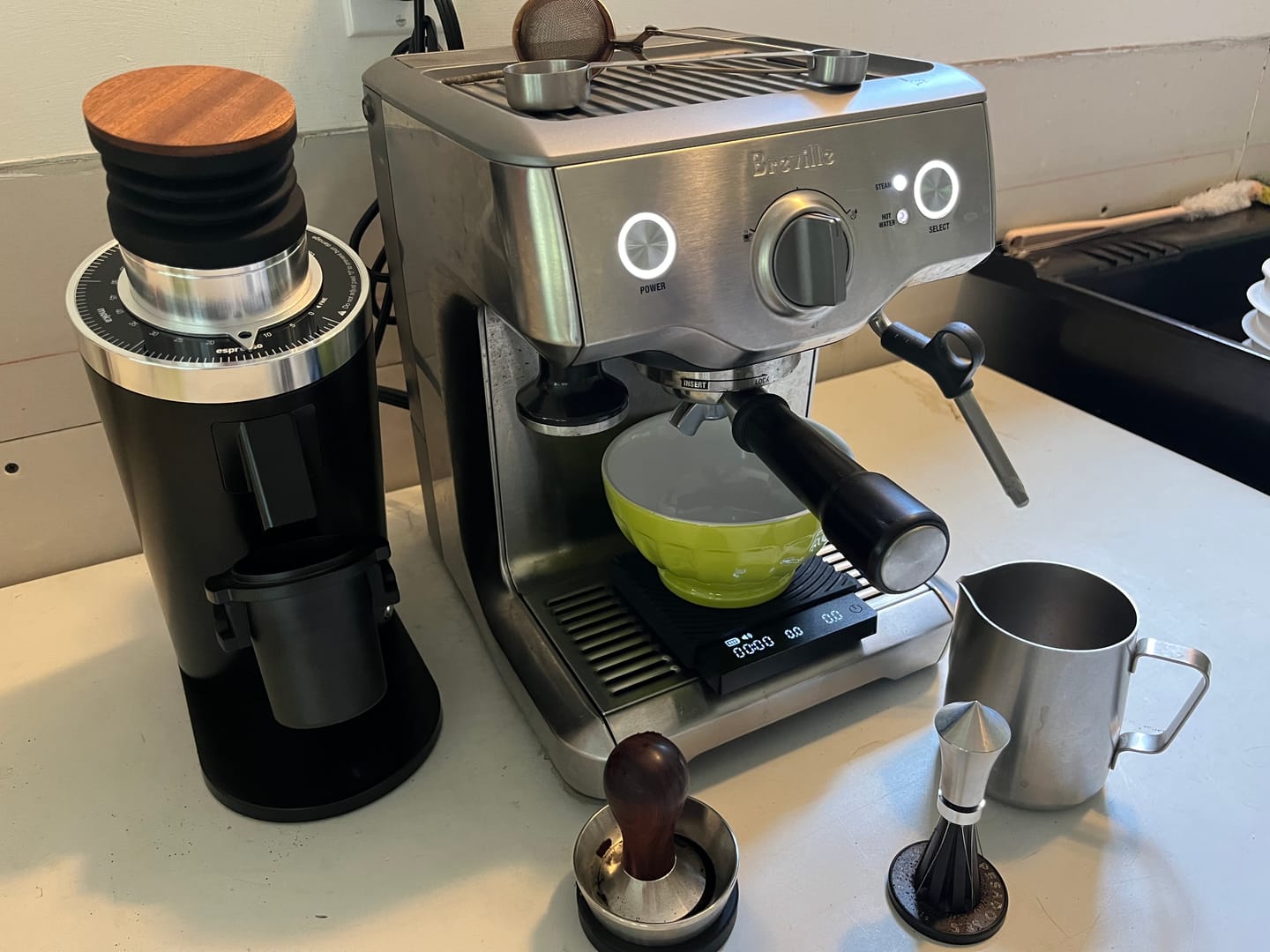 Customer photo review of DF Grinders - DF64 Gen 2 Single Dose Coffee Grinder