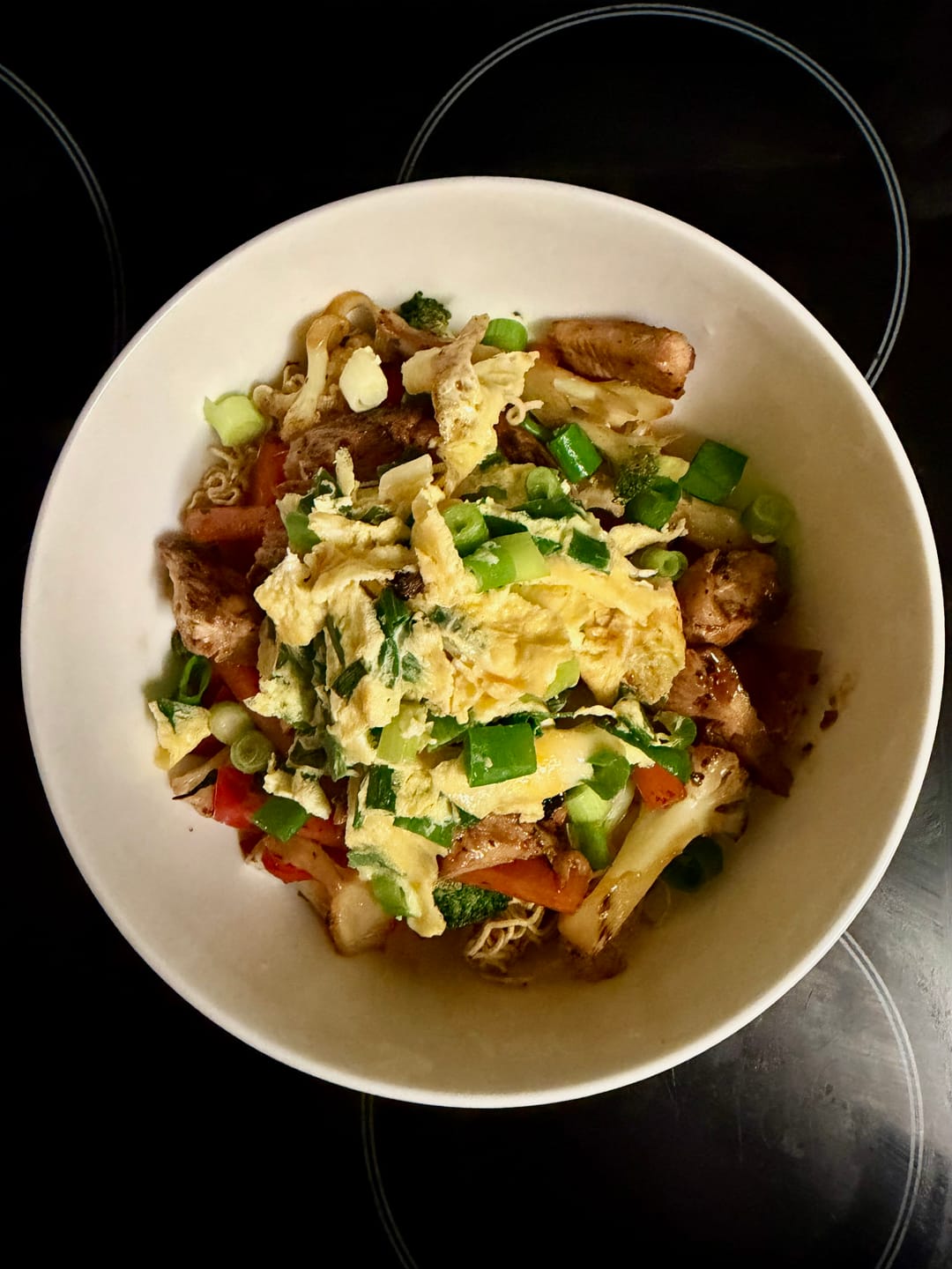 Customer photo review of Qetoe Low Carb High Protein Instant Cup Noodle - COMBO 12 PACK