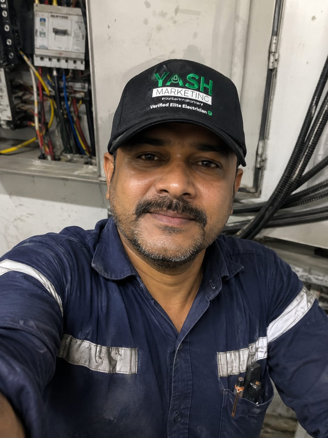 Customer photo review of Customized Caps | Customized With Your Company Logo | PrintMine.in