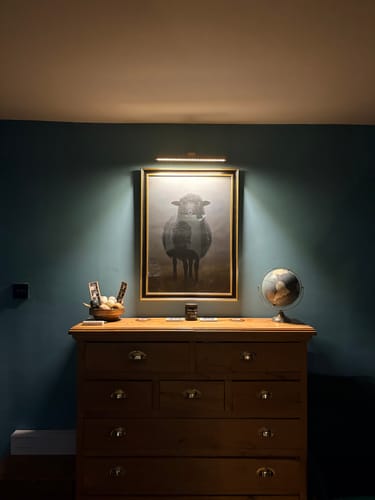 Customer photo review of Black Sheep Print