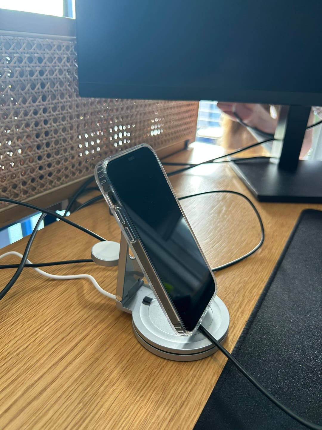 Customer photo review of Master Series Premium Tempered Glass iPhone Screen Protector