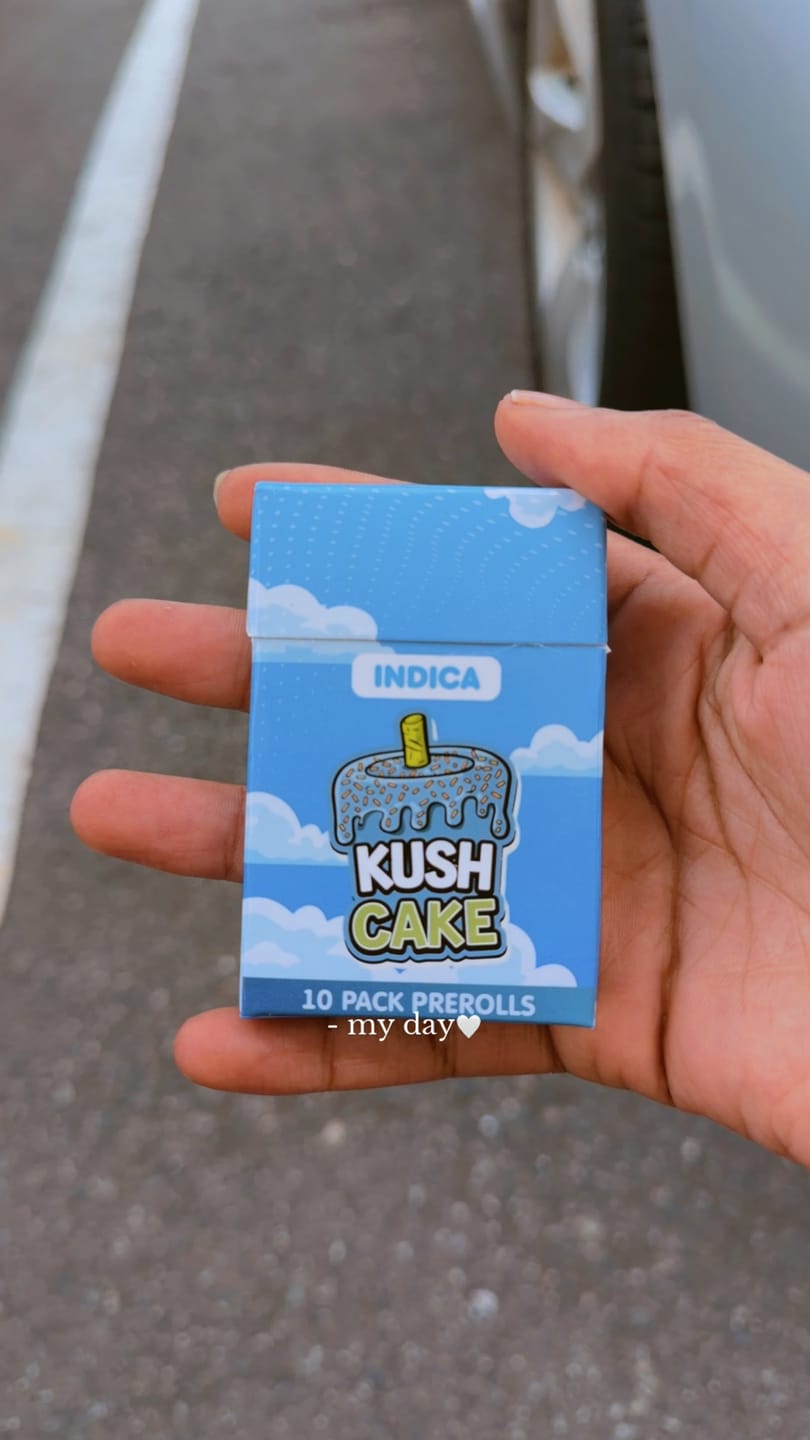 Customer photo review of Kush Cake - Pack of Pre-Rolls (10 Pack) - Indica