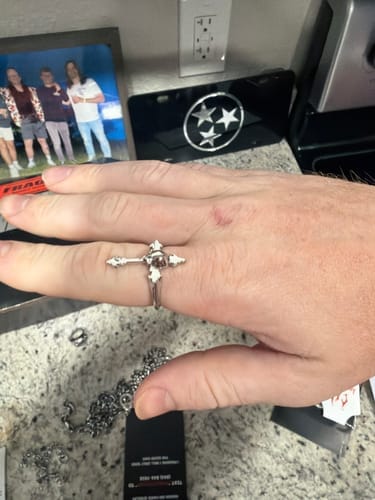 Customer photo review of DOWN YOUR THROAT RING