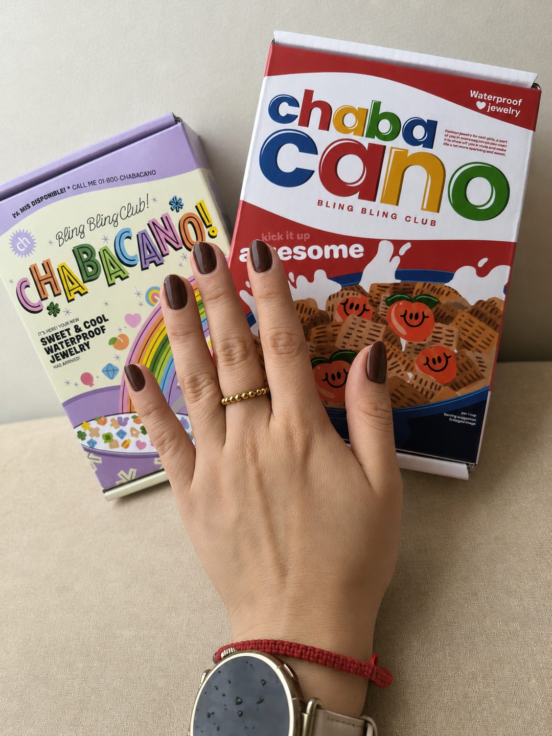 Customer photo review of Anillo Anti-Ansiedad