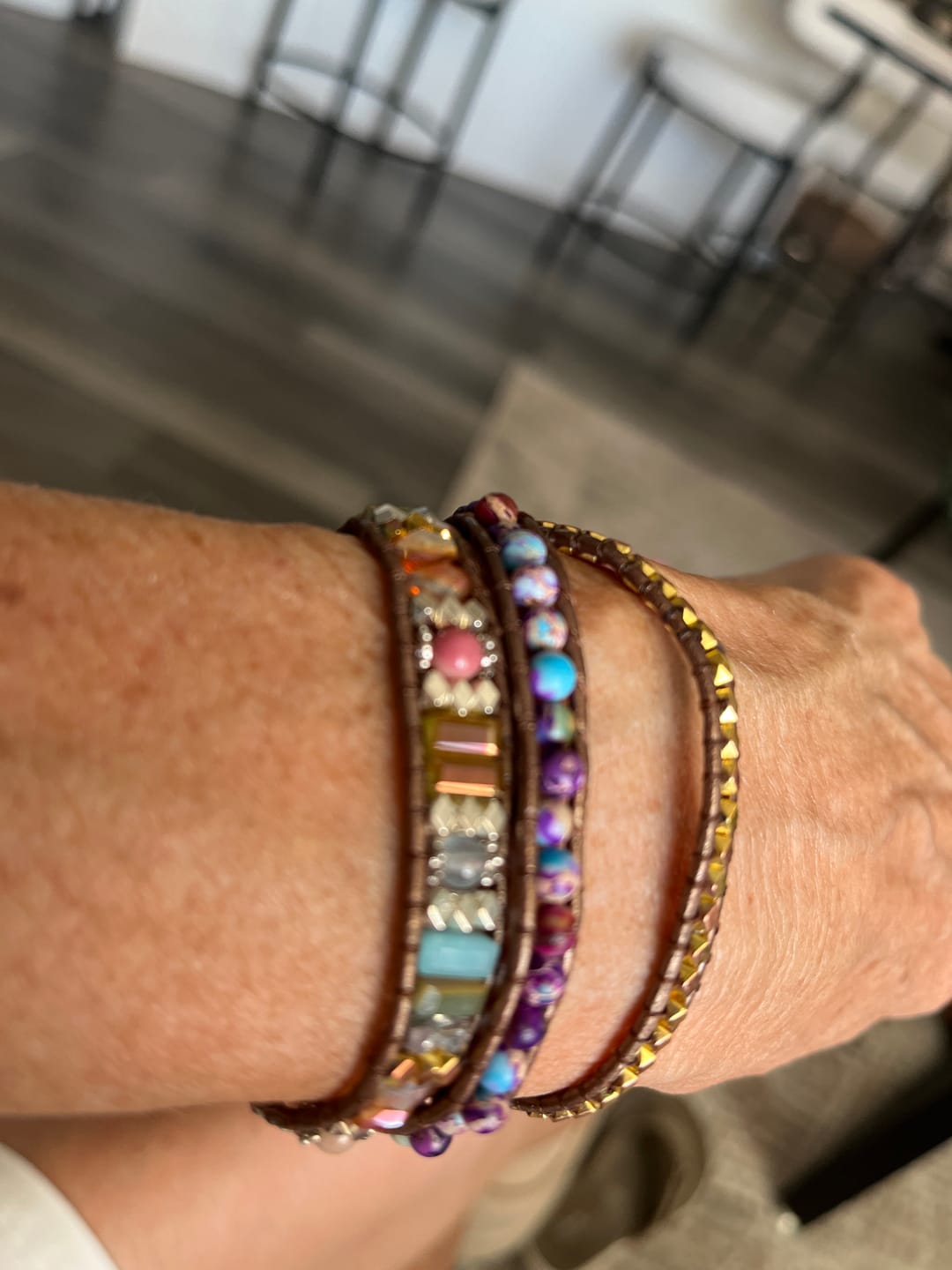 Customer photo review of Imperial Heart Protection Wrap Bracelet