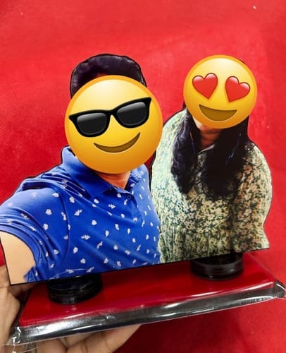 Customer photo review of Personalized Couple & Family Photo Caricature | Unique Gift for Anniversary, Birthday & Special Occasions