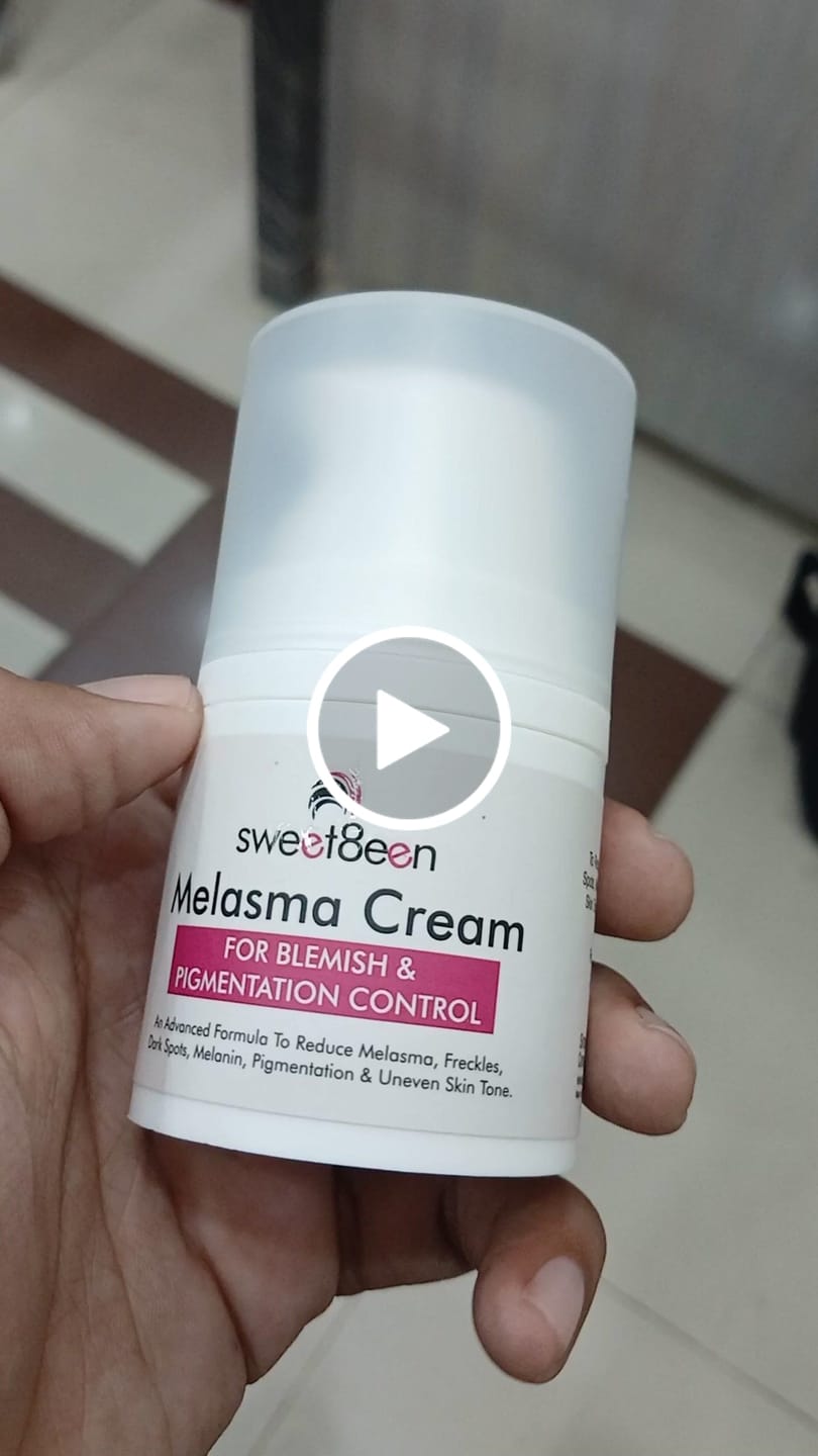 Customer video review of Melasma Cream