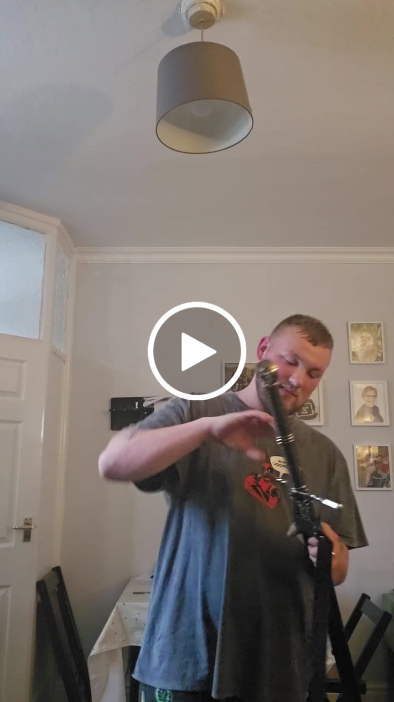 Customer video review of The Witcher III - Geralt's Steel Sword (Wolf Pommel)