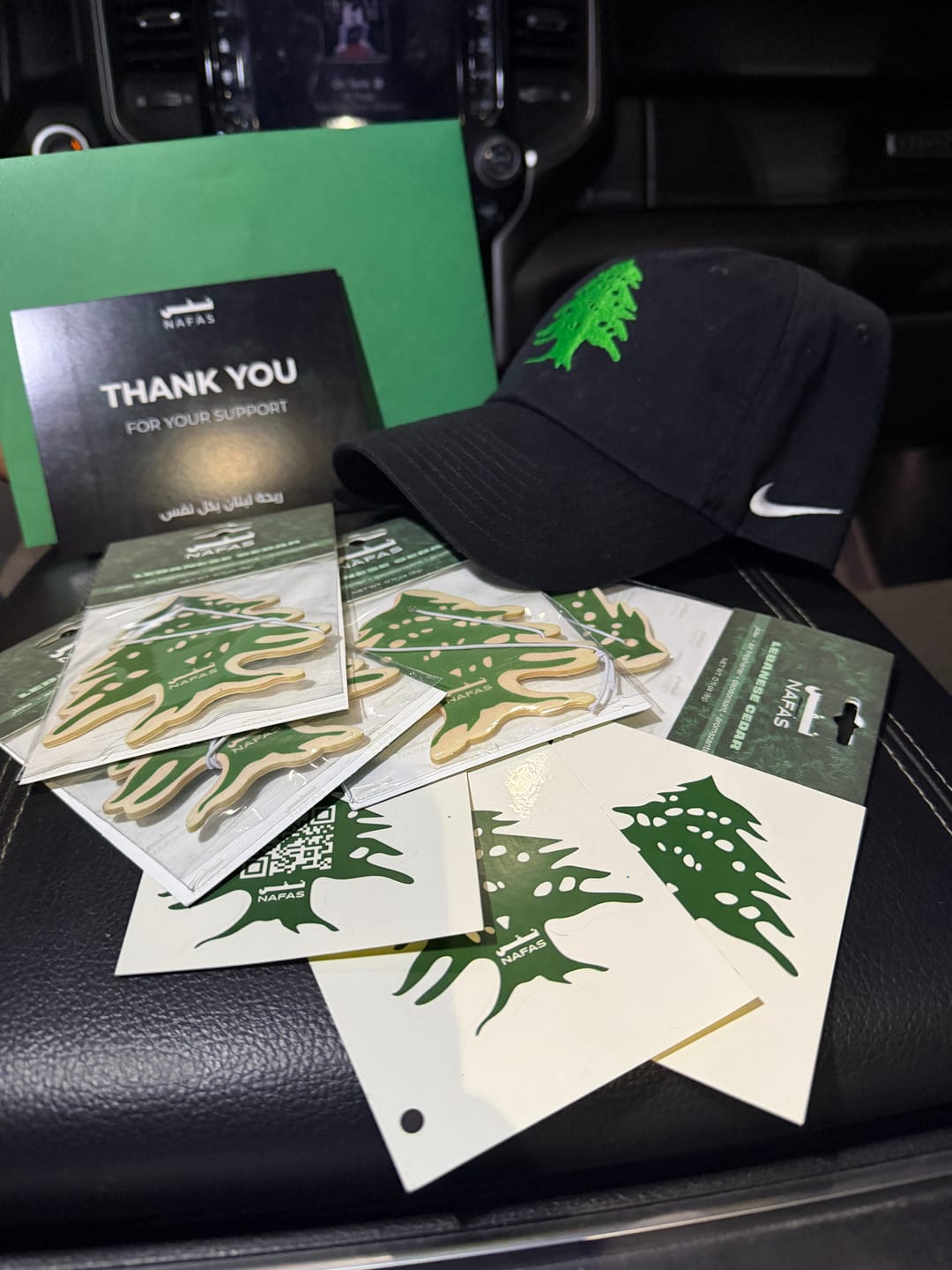Customer photo review of Nafas x Nike Cedar Embroidered Cap