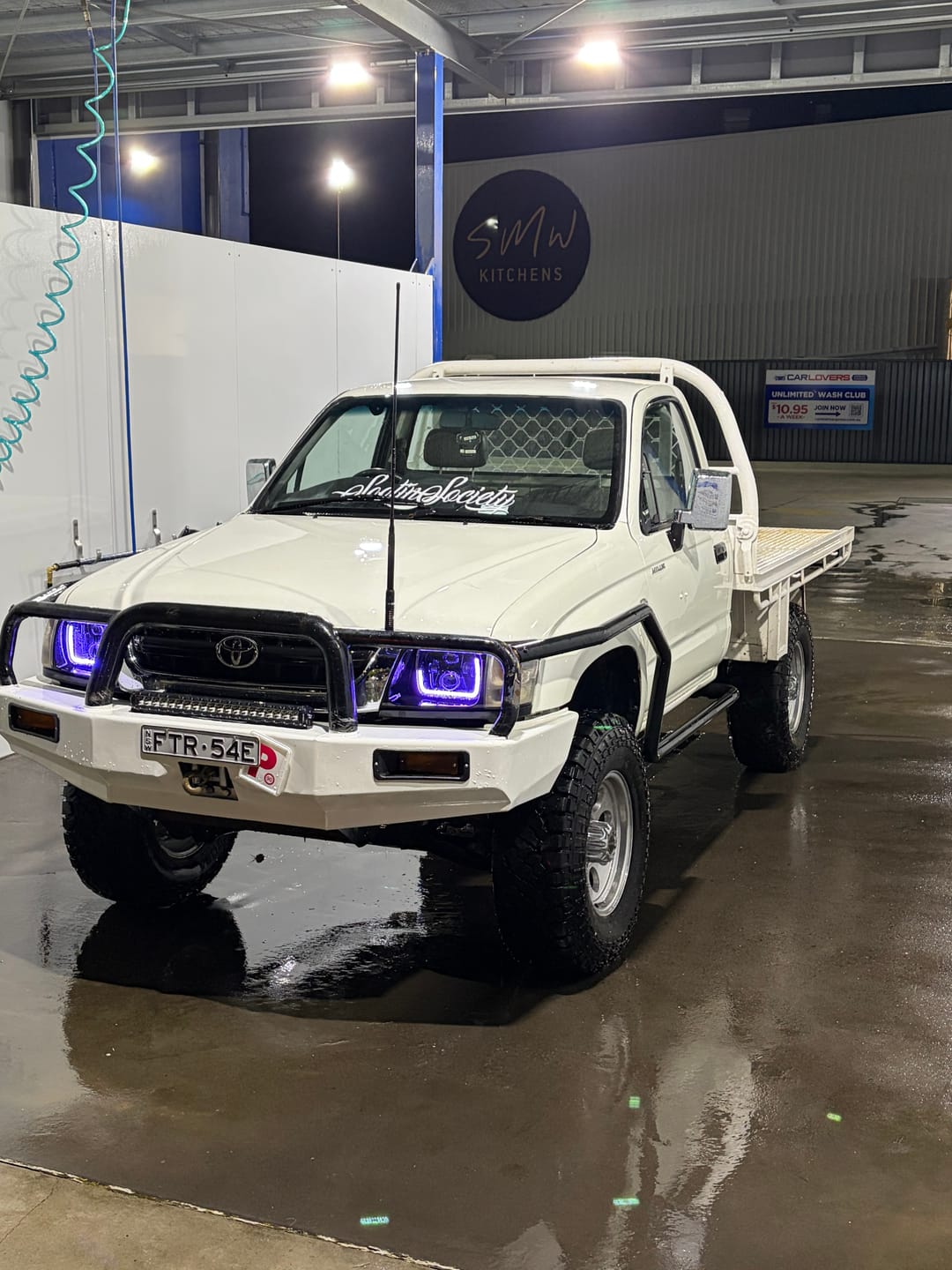 Customer photo review of 5X7" 'Angry Eye' Headlights