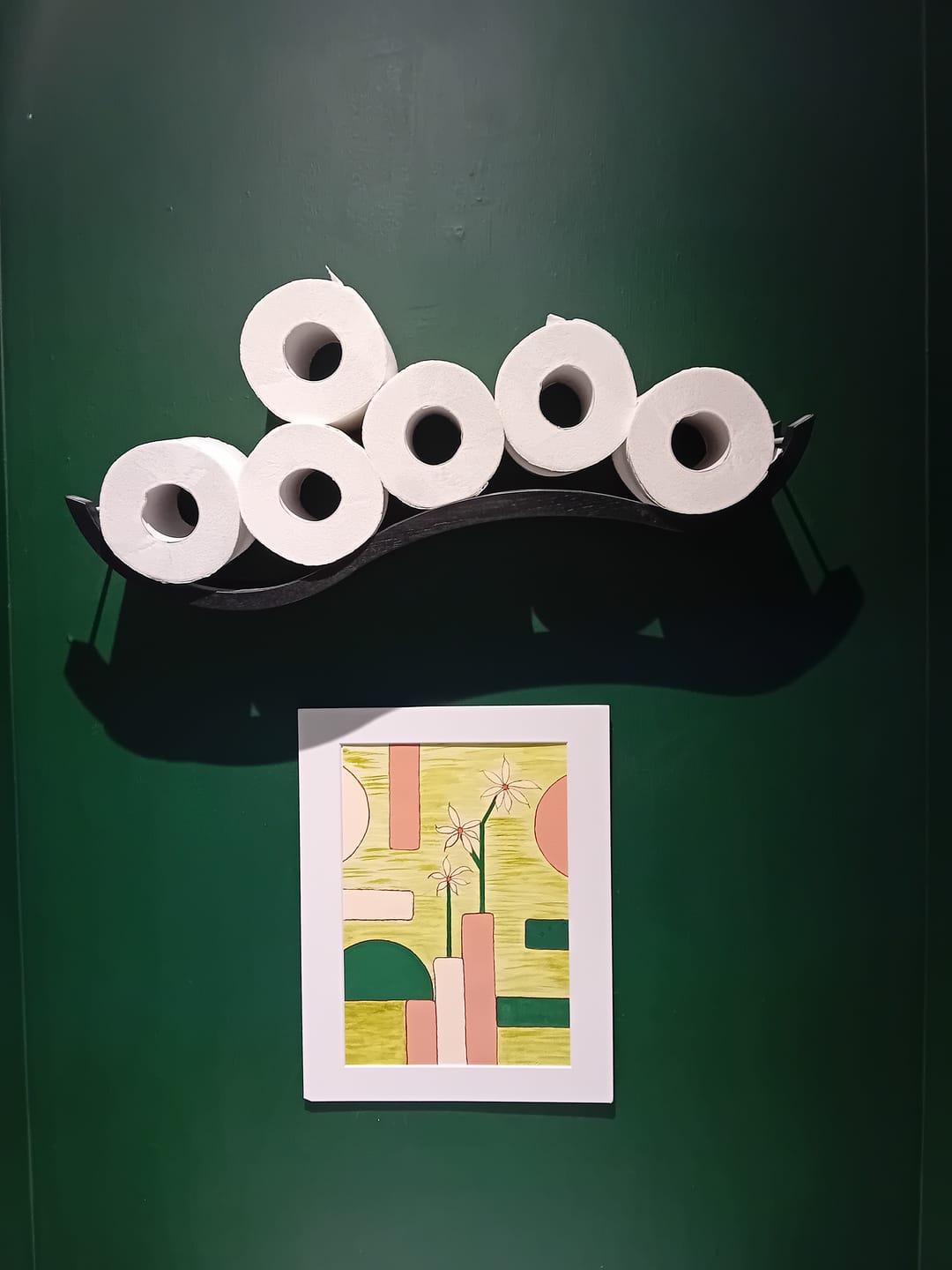 Customer photo review of 100% Recycled Toilet Paper