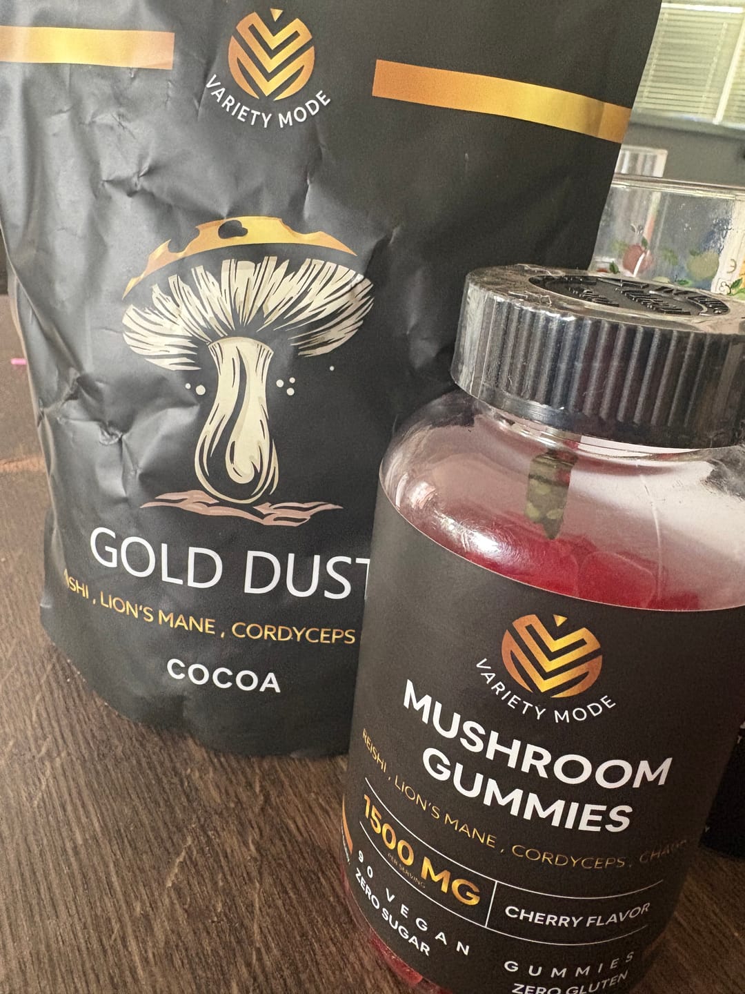 Customer photo review of Gold Dust - Cocoa & Gummies.