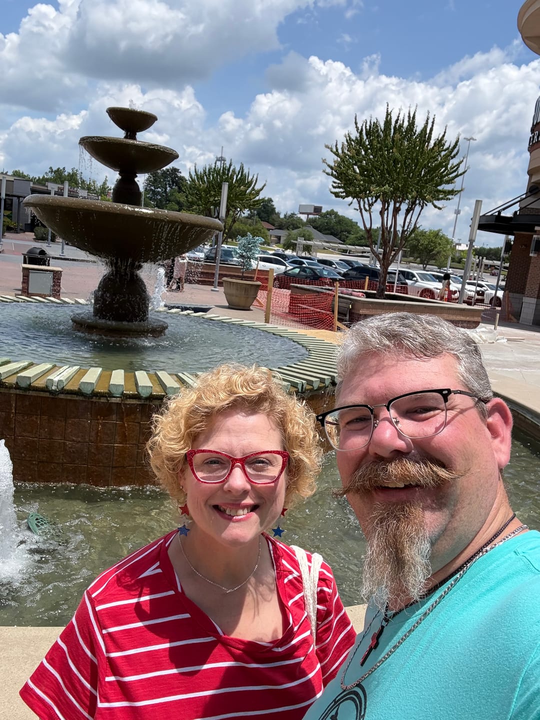 Customer photo review of George | Browline Flip-up Magnetic Clip-on Eyeglasses Sunglasses | ZanyLen Best Sellers