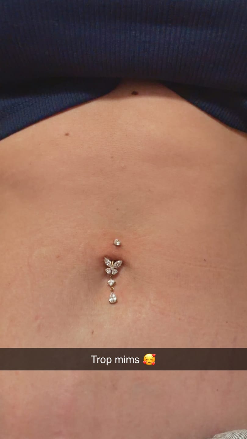 Customer photo review of Piercing Kayla
