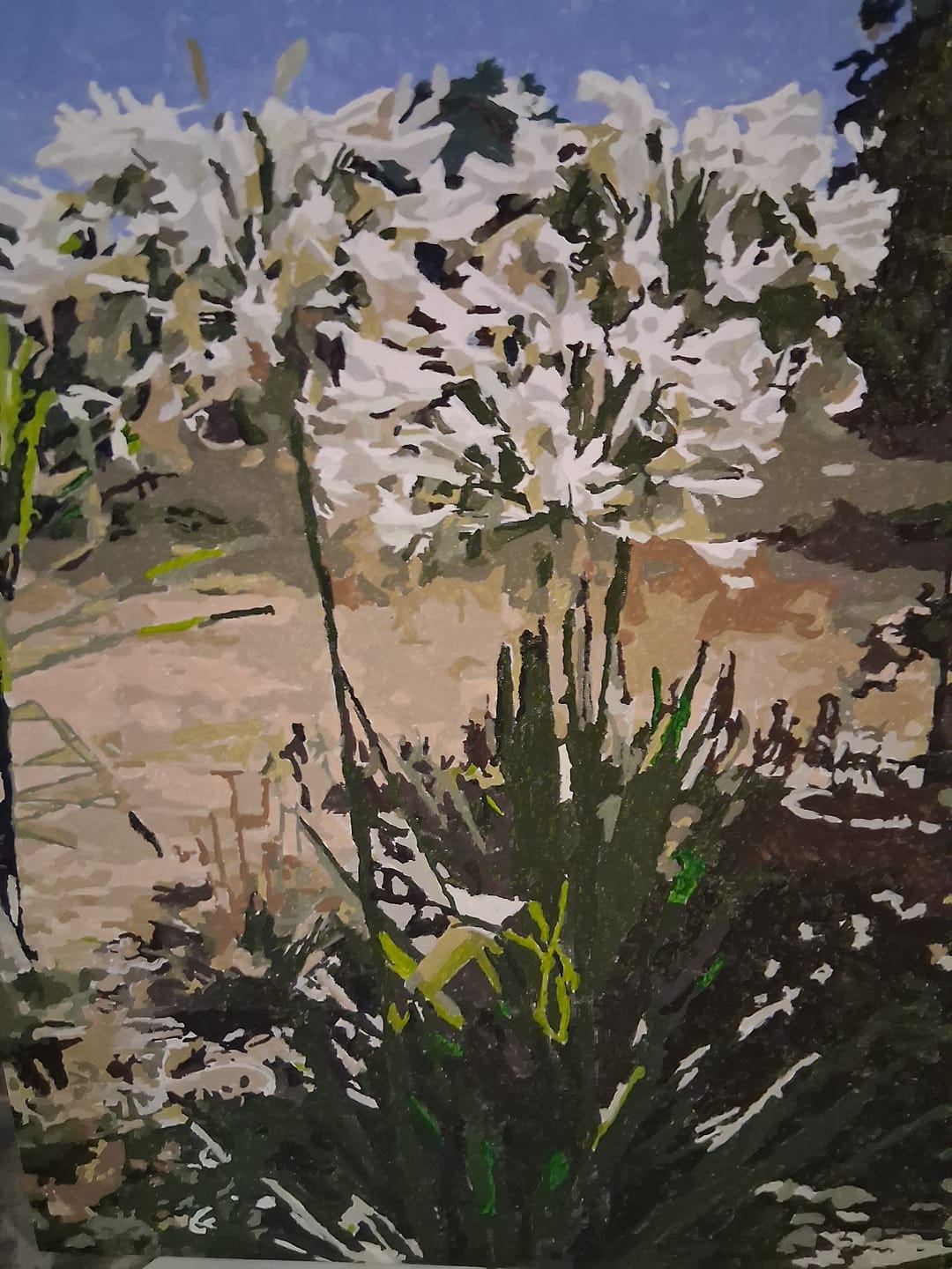 Customer photo review of Custom Paint By Numbers Kit
