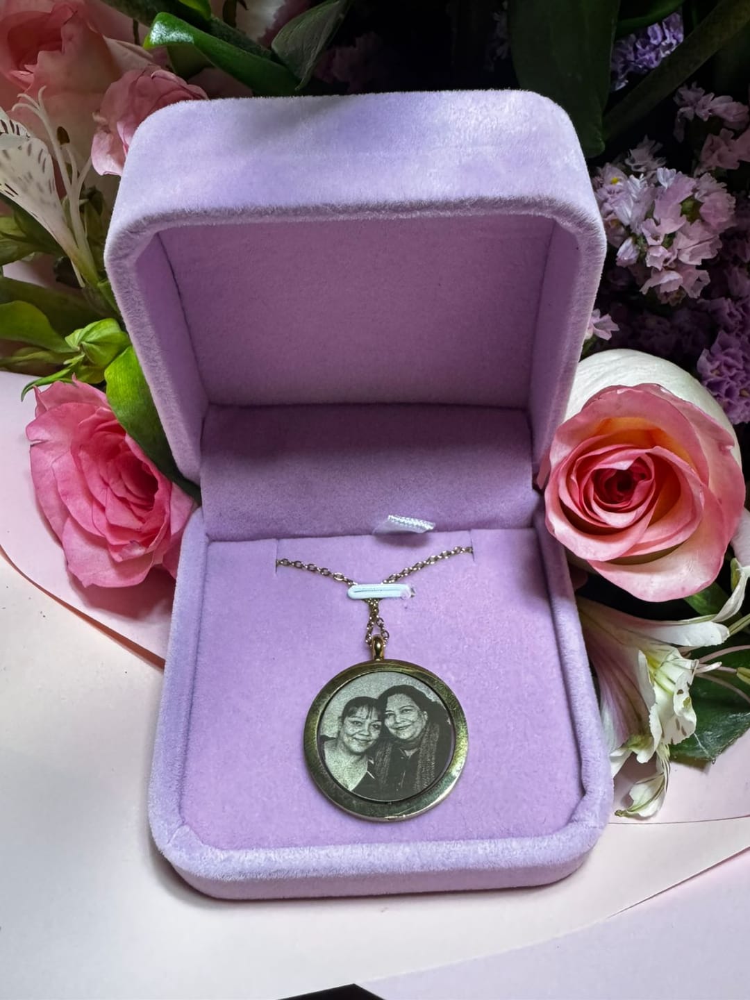 Customer photo review of Collar Memory  Personalizado