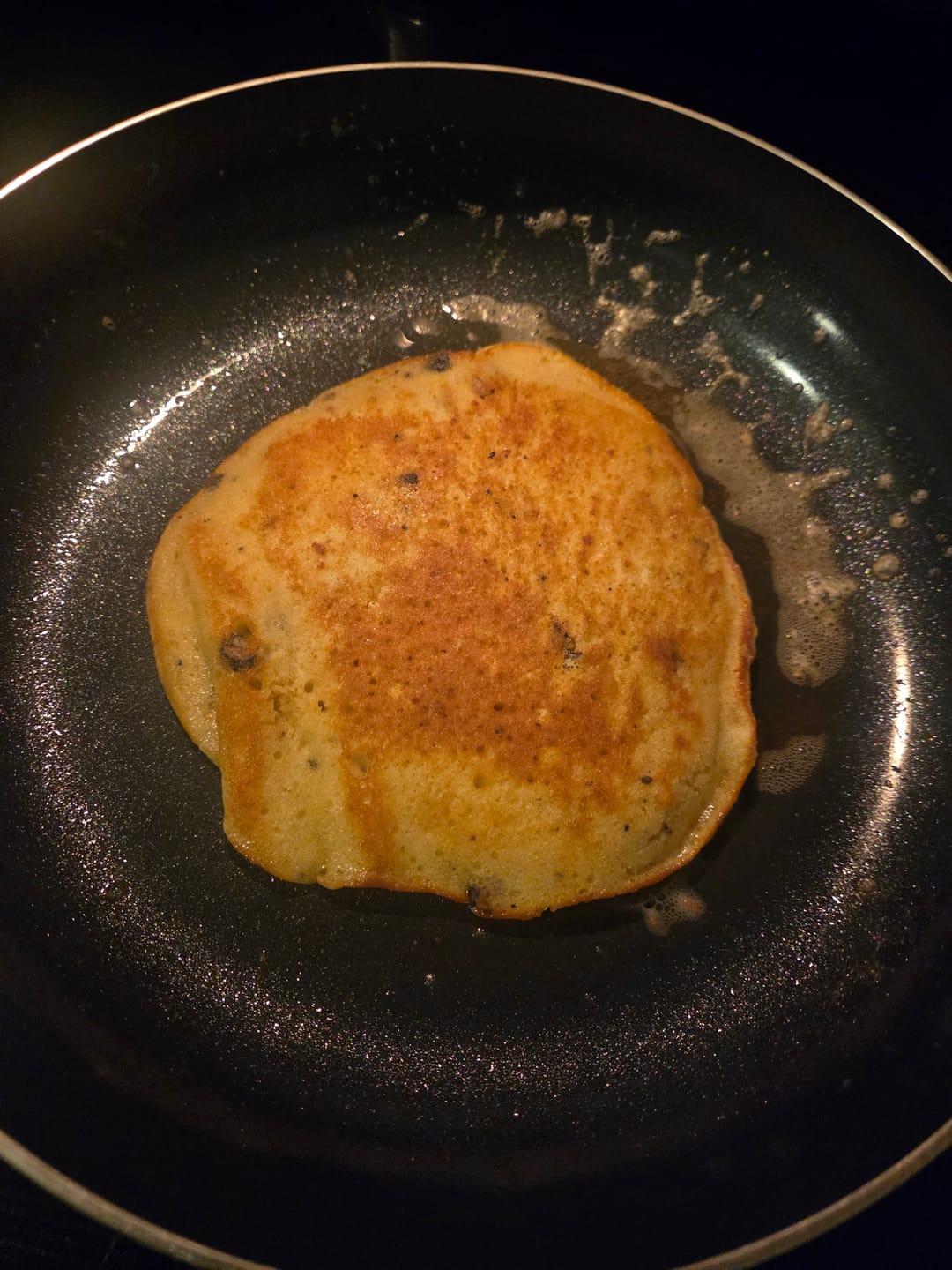 Customer photo review of Cousin T's Gourmet Blueberry Pancake Mix