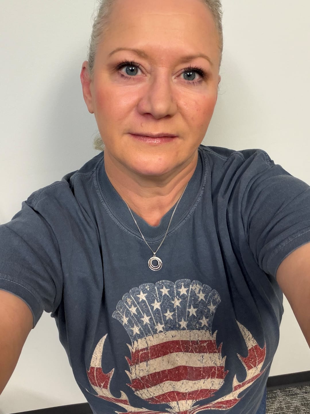 Customer photo review of Vintage Flag Thistle T-Shirt