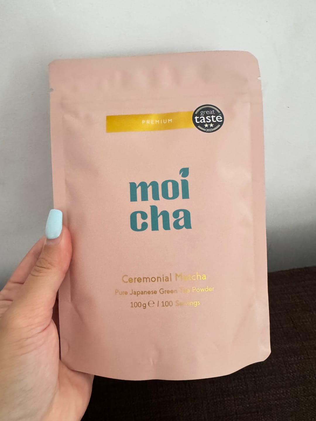 Customer photo review of Premium Ceremonial Matcha - 100g Pouch