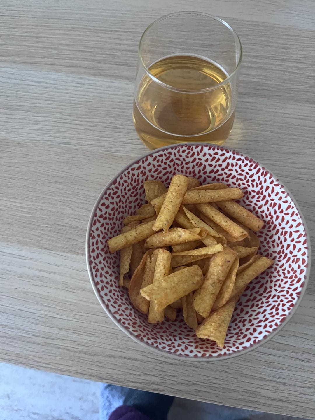 Customer photo review of Nachos Roll de Maíz Tomate Bio 125 G