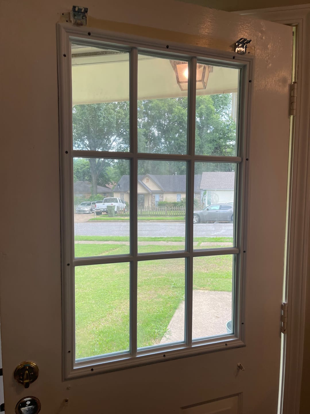 Customer photo review of Half Lite Frame Kit with 9 Grids