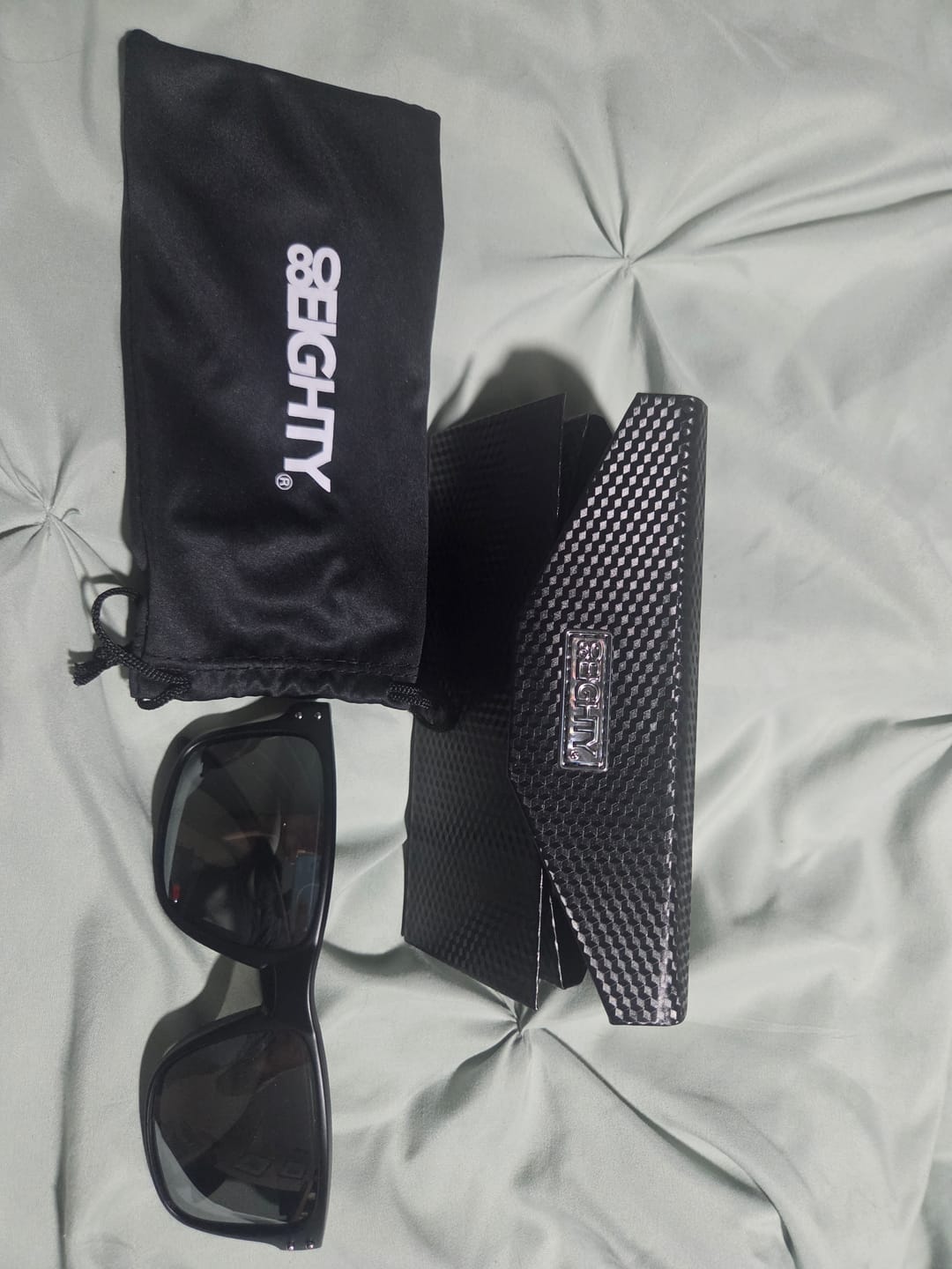 Customer photo review of 80Eighty® Polarized Sunglasses - Black Chrome