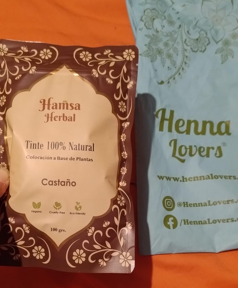 Customer photo review of Tinte 100% Natural - Castaño
