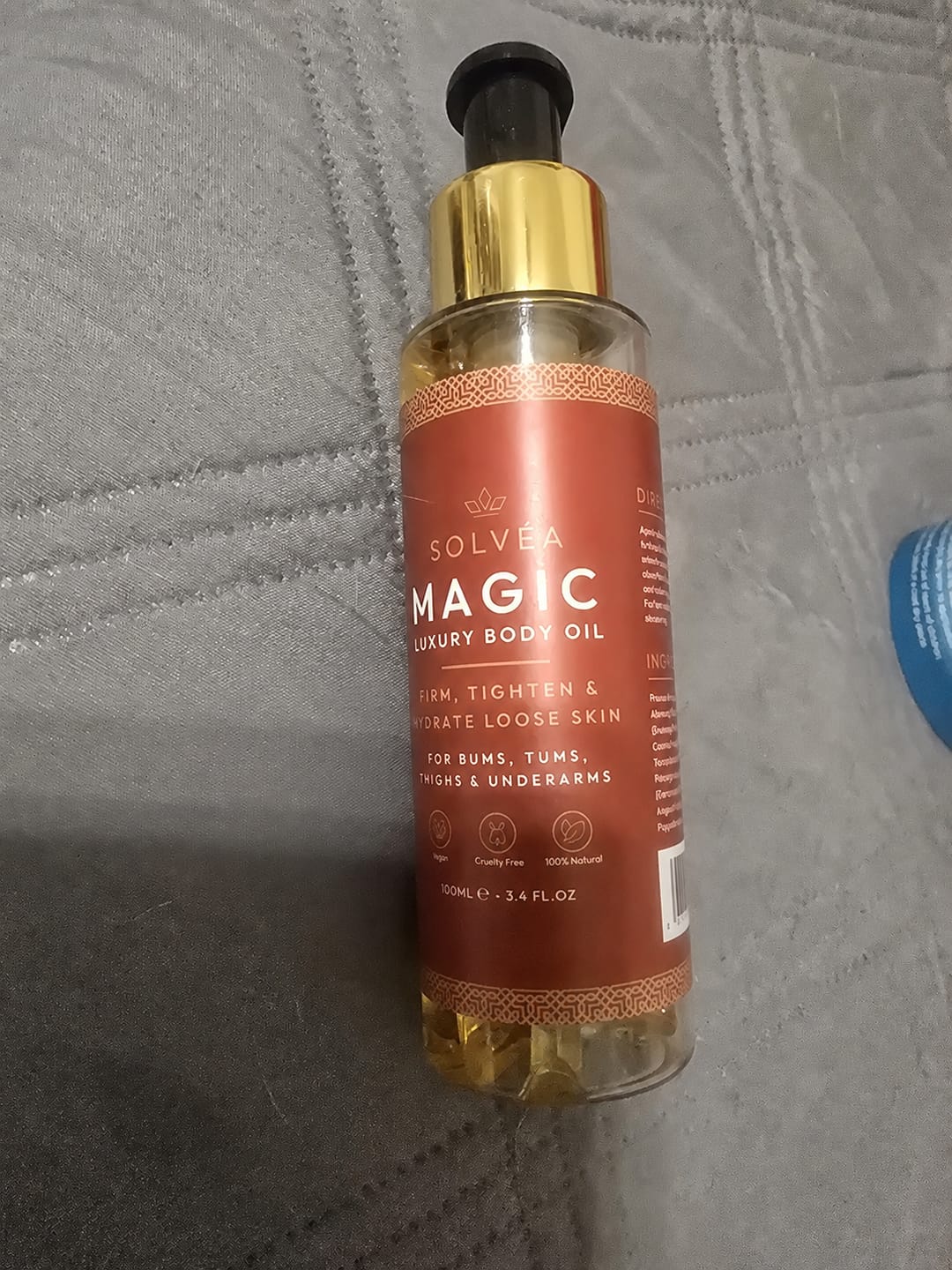Customer photo review of Glow Body Oil